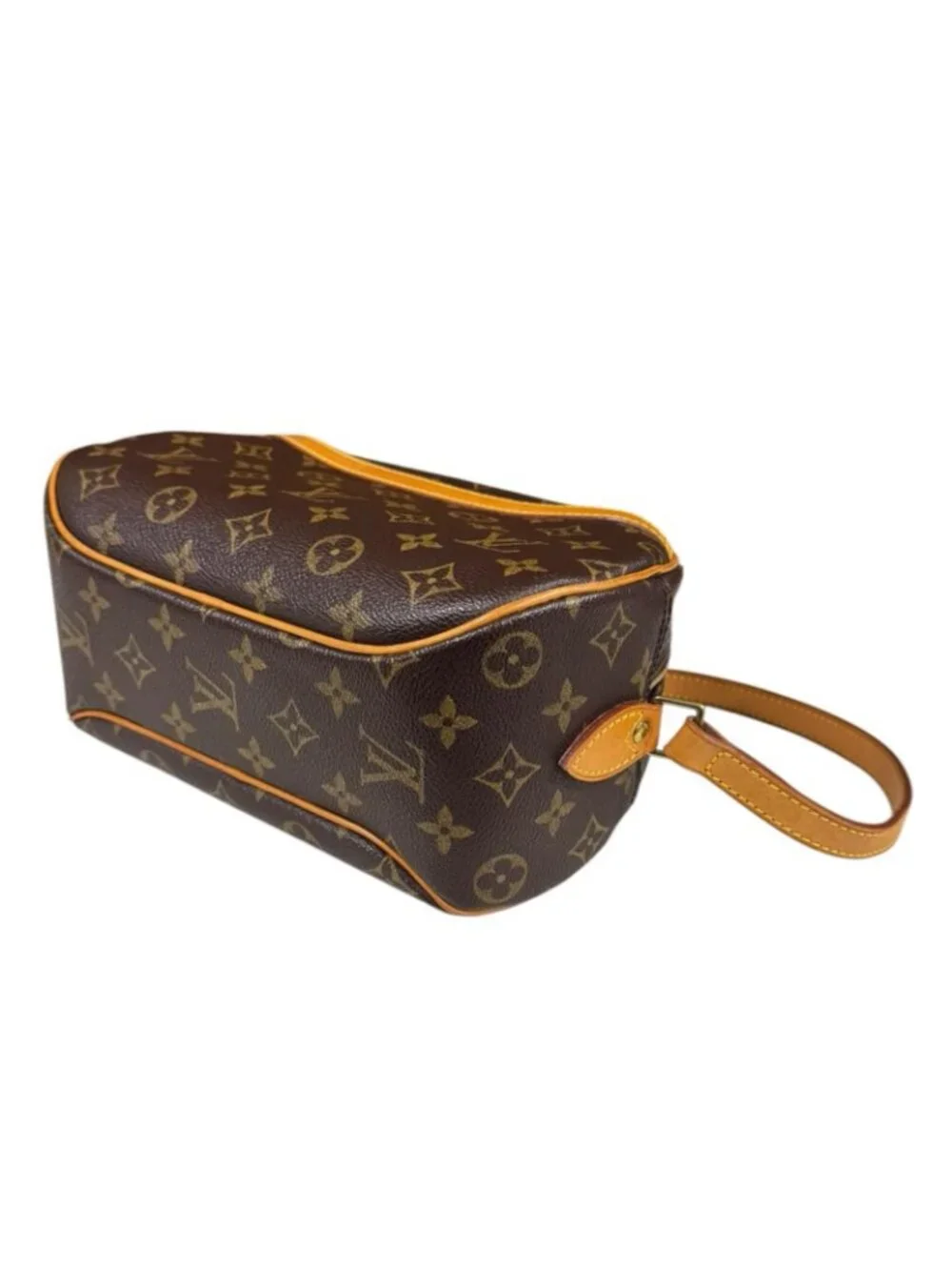 Louis Vuitton Monogram Shoulder Bag Canvas Brown